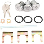 Metal Door Lock Cylinder Set + Key for Camaro, Caprice, Buick, Grand Am (1990-2002)