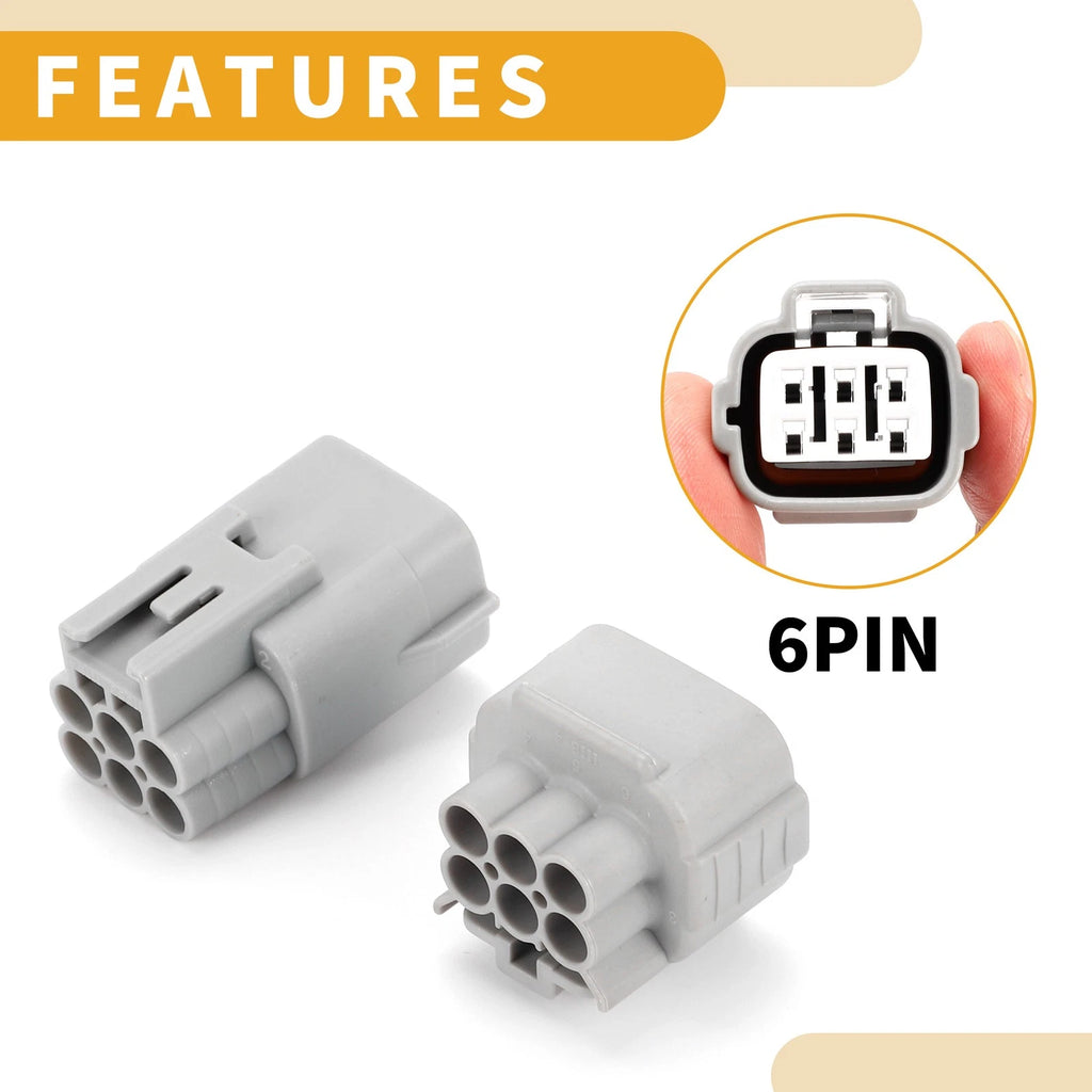 6 Pin Accelerator Pedal Connector Plug for Toyota 