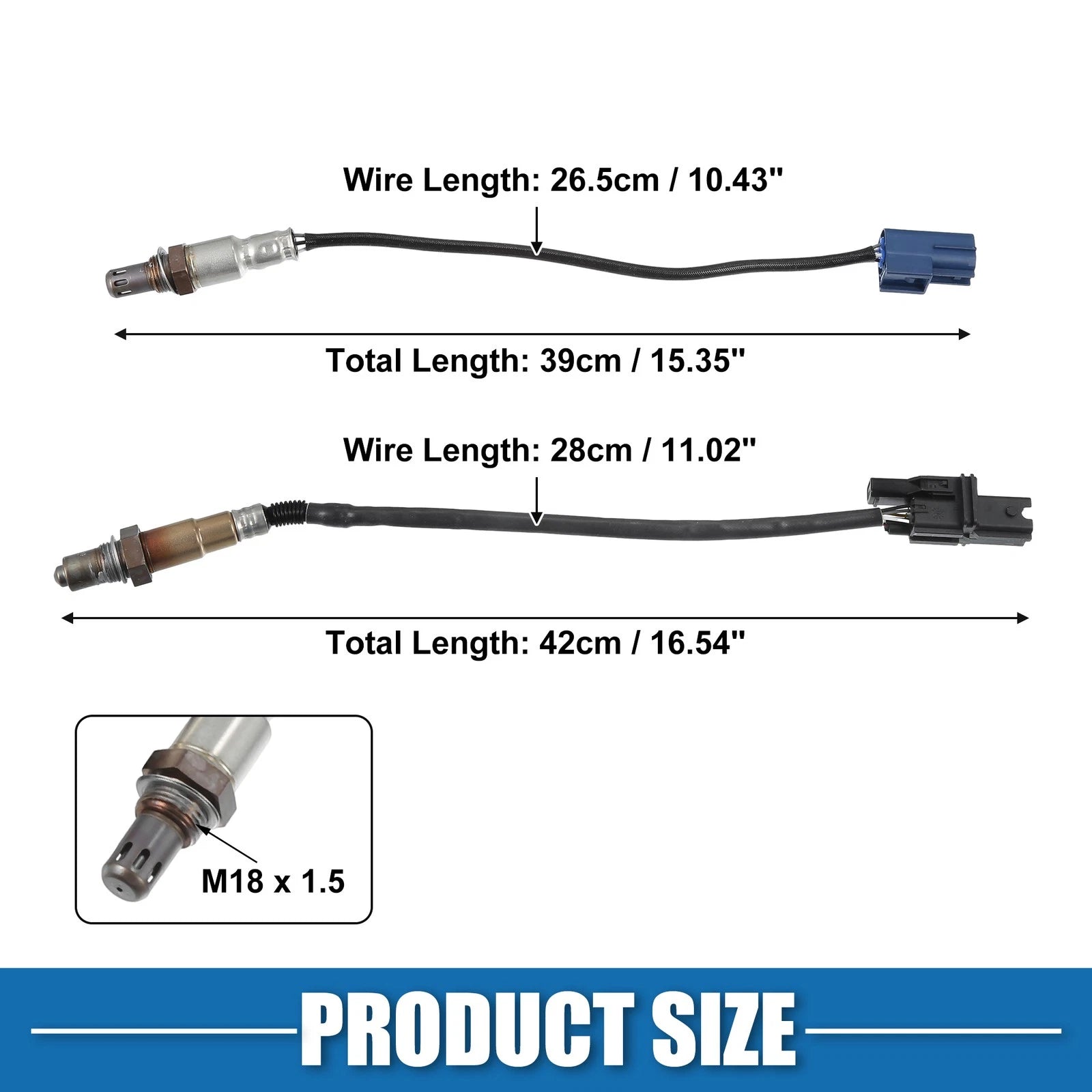 Set of 1 Oxygen Sensor No. 226936M400 for Nissan Frontier Sentra 
