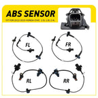 4X ABS Wheel Speed Sensor for Honda Civic (2012–2015)