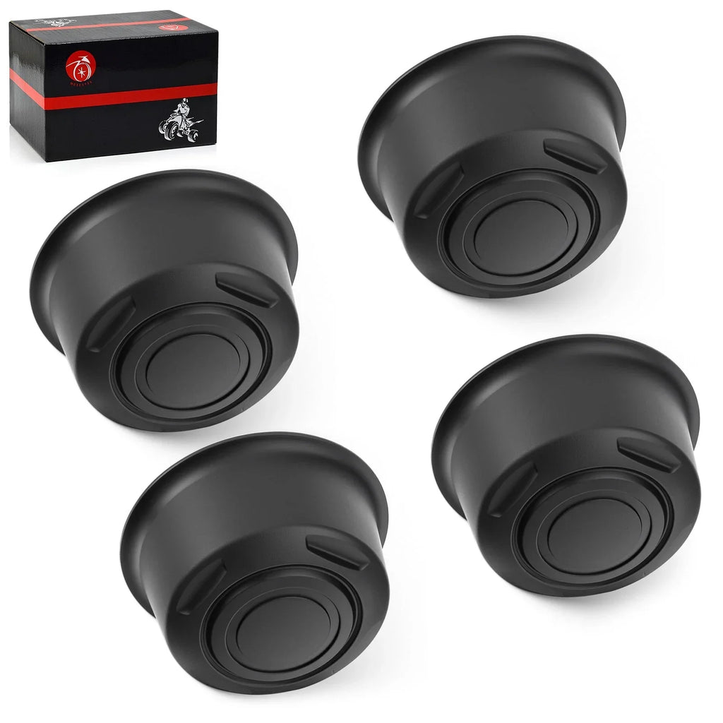 4x Center Dust Caps for Yamaha Rhino (2004–2012)