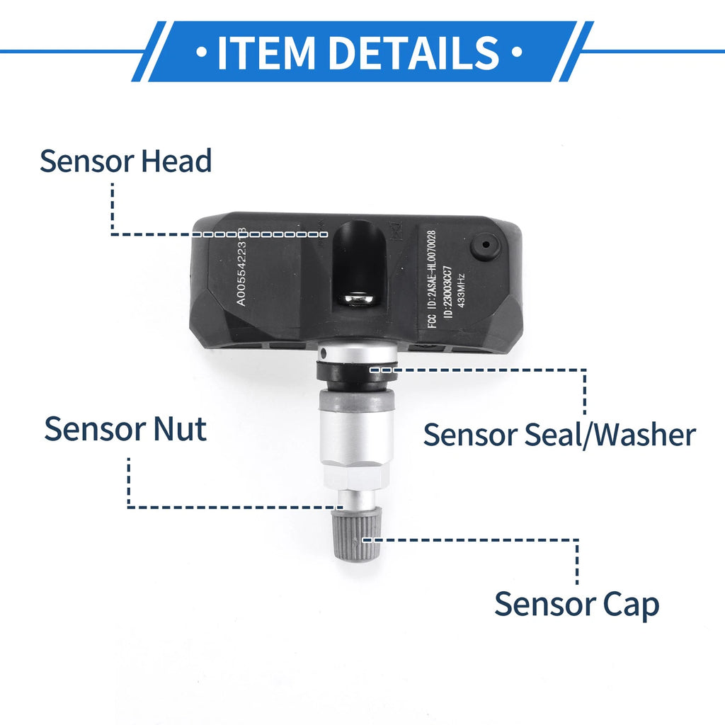 Tire Pressure Sensor A0055422318/A0008223306 for Maybach 57 62 (2002–2013)