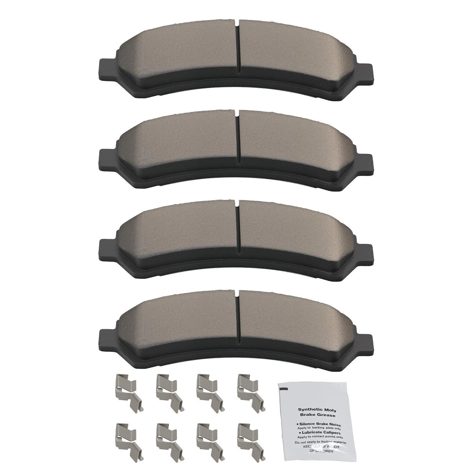 Front Ceramic Brake Pads Set for GMC Jimmy/Sonoma (1998-2004)