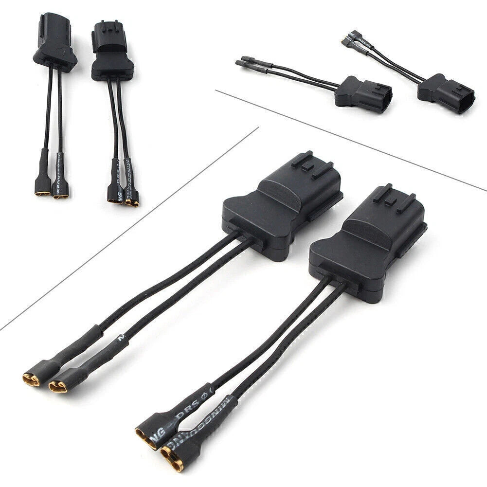 2X Horn Speaker Adapter Wiring Harness Pigtail Socket for Hyundai
