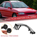 Set of 4 Spark Plug Wire Ignition Coil Cables No.F6RZ12259AD for Ford Contour (1998–2000)