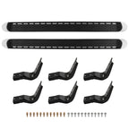 Aluminum Side Step Board for Nissan Armada Y62 2017-2025 Non-slip Design