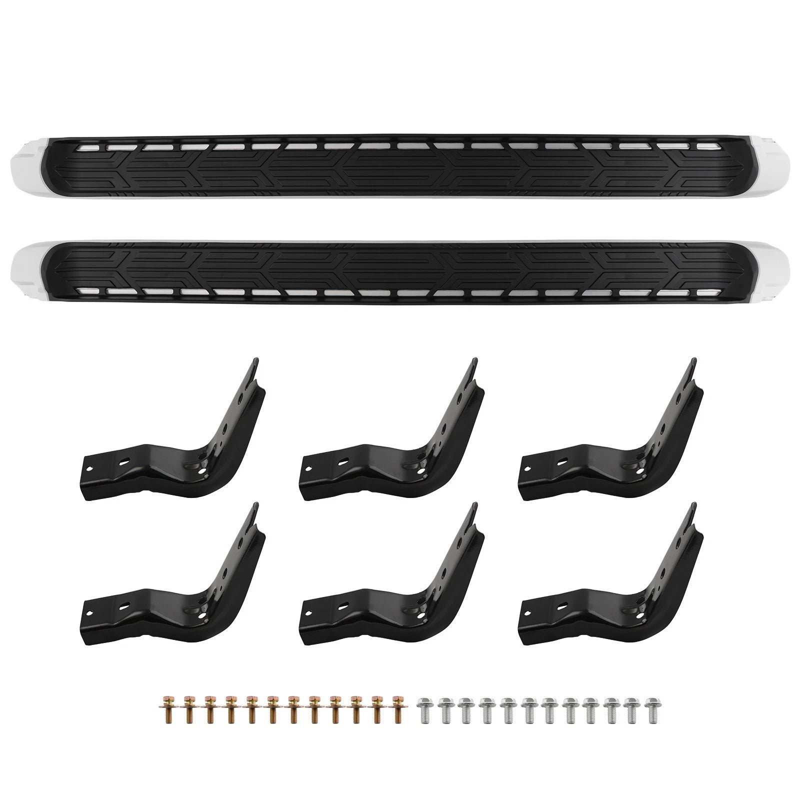 Aluminum Side Step Board for Nissan Armada Y62 2017-2025 Non-slip Design