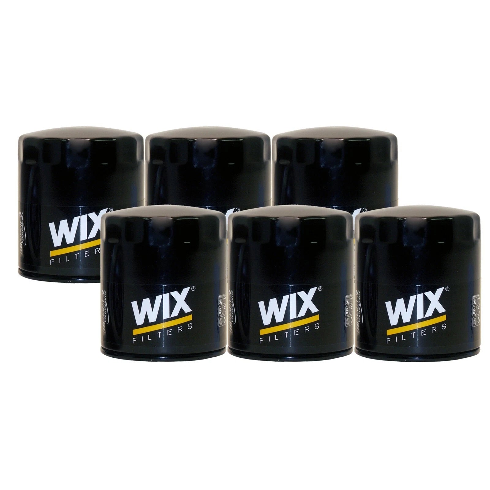 Set of 6 Engine Oil Filters for Chrysler Dodge Ford Land Rover Lotus (N/A)