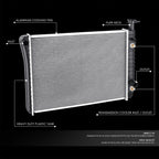 Cooling Radiator for Chevy Astro GMC Safari (1985–1994) DPI 924 Aluminum