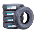 Set of 4 ROCKMAN ST215/75R14 8-Ply Trailer Tires 11171