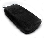 Fleece Console Lid Armrest Cover for Nissan Altima (2019–2020) Black
