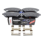 Bosch QuietCast Ceramic Brake Pads for Buick Chevrolet Oldsmobile Pontiac (2000–2023)