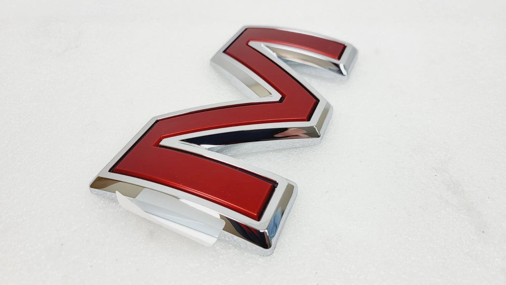 OEM Rear Tailgate Red M Emblem for GMC Sierra 2500 HD 3500 HD (2020–2025) 84322994