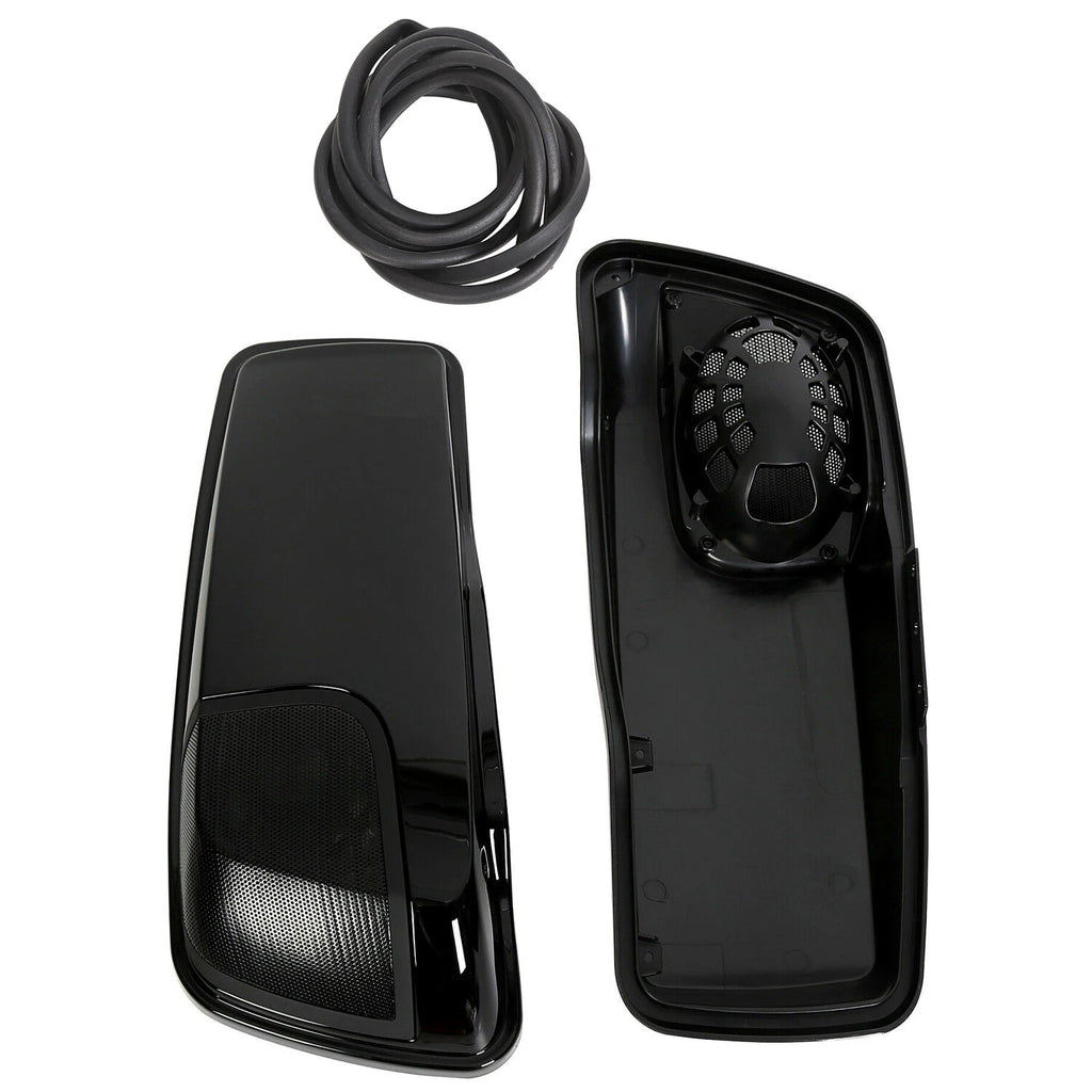 Saddlebag Speaker Lids for Harley Touring Street Road Glide (2014–2023)