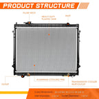 OE Aluminum Core Radiator for Toyota Tacoma (1995–2004) DPI-1778