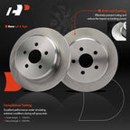 Rear Disc Brake Rotors for Chrysler PT Cruiser (2001–2003) Dodge Neon