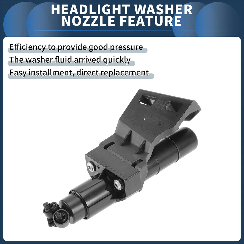 Front Passenger Headlight Washer Nozzle for Mercedes-Benz GL320 (2007–2009) No. 1648600847
