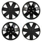 Set of 4 Black 16" Wheel Hub Caps for R16 Tire 5 Lug Wheels