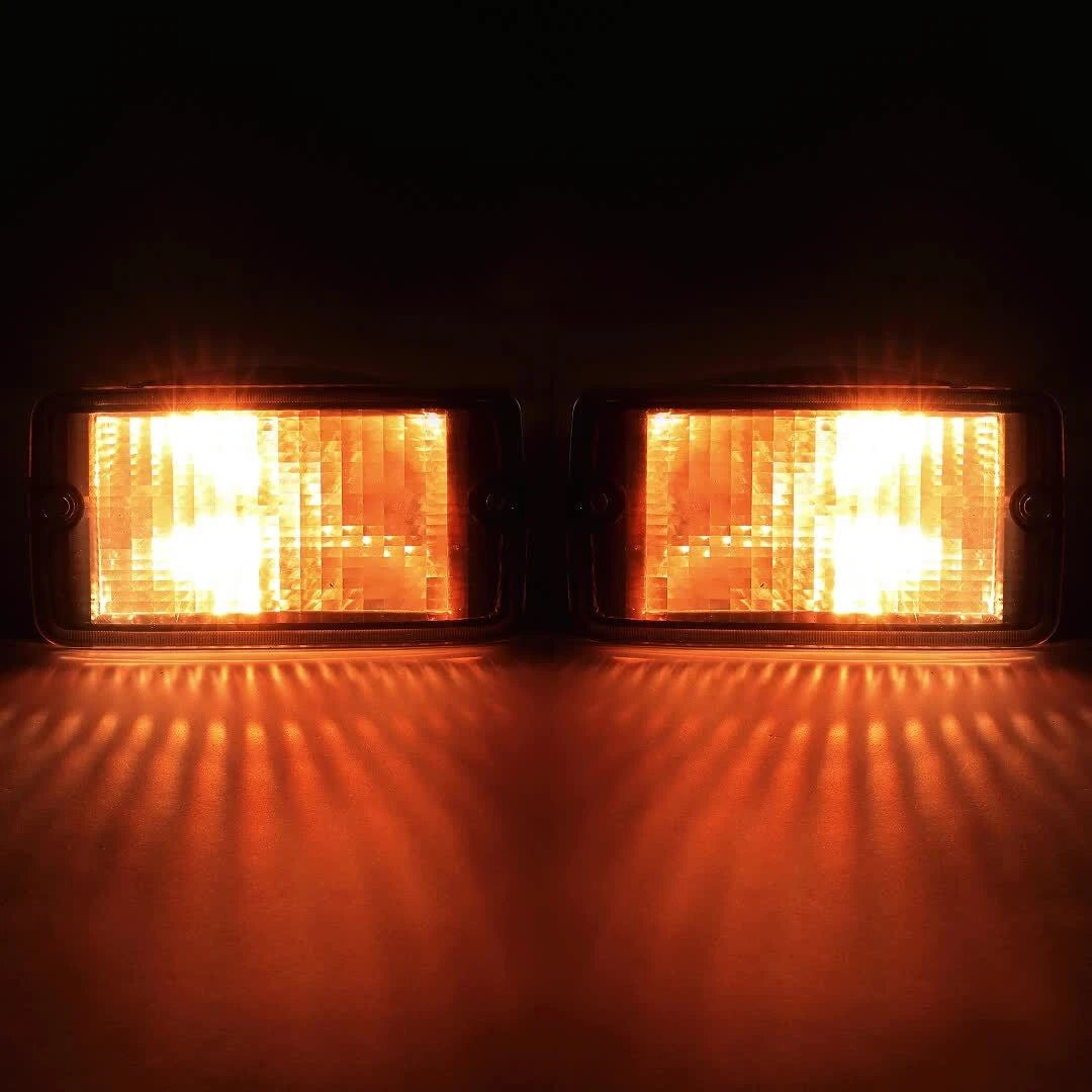 Set of 4 Smoke Fender Side Marker Lights for Jeep Wrangler TJ (1997–2006)