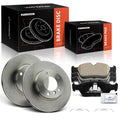 Front Disc Brake Rotors & Ceramic Pads for BMW 318i (1996–1998)
