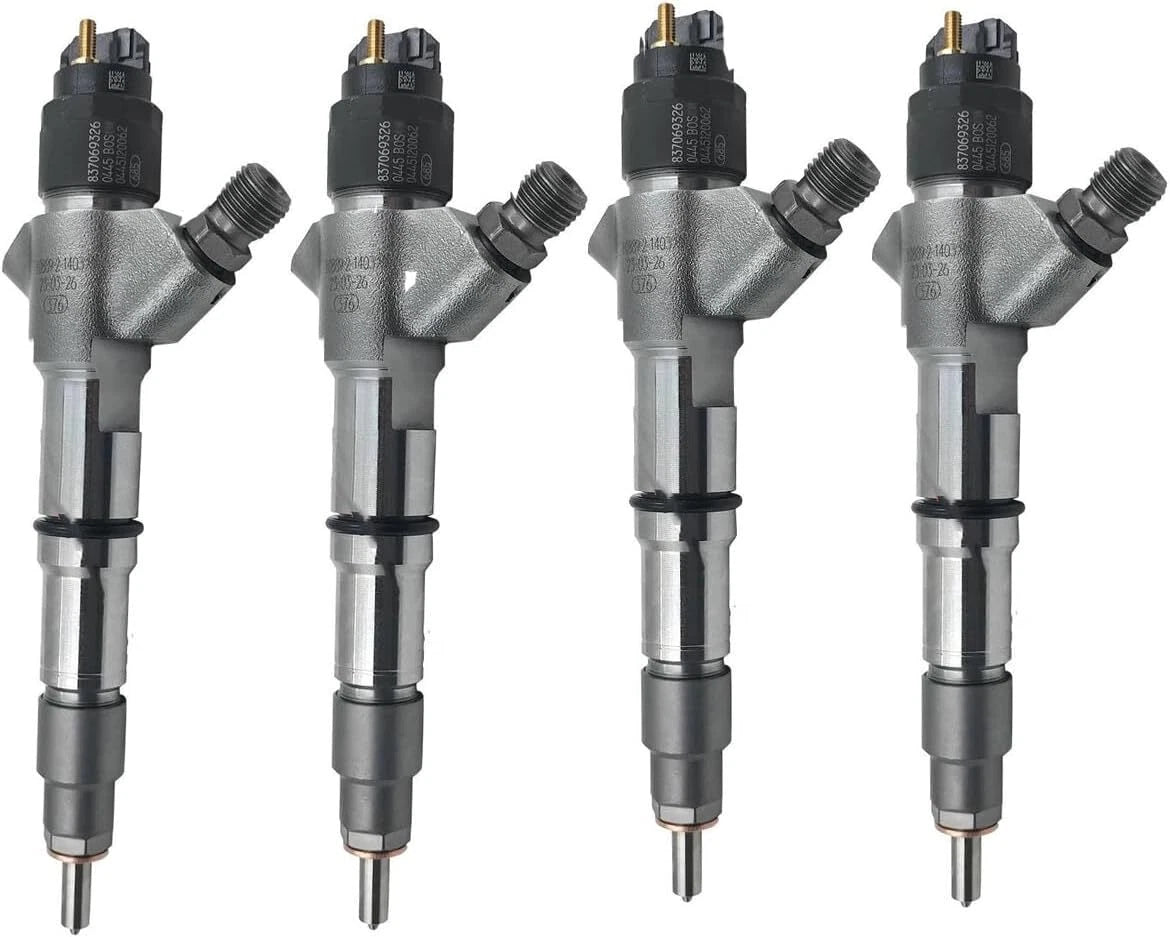 4X Fuel Injector 0445120062 for Volvo EC210 EC210B (D6D)