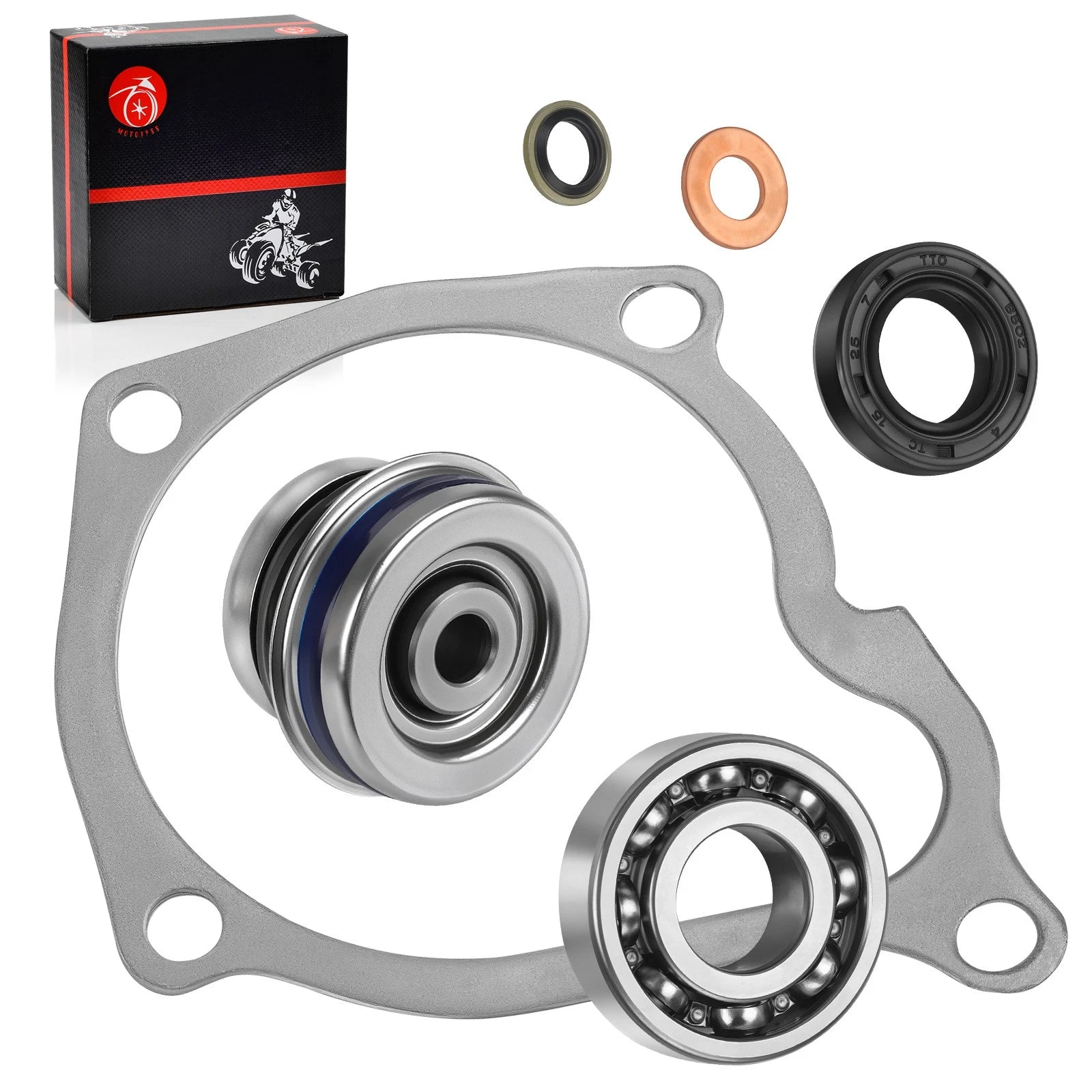 Water Pump Seal Rebuild Kit for Polaris Magnum 425 (1995–1998), 500 (1999–2003)