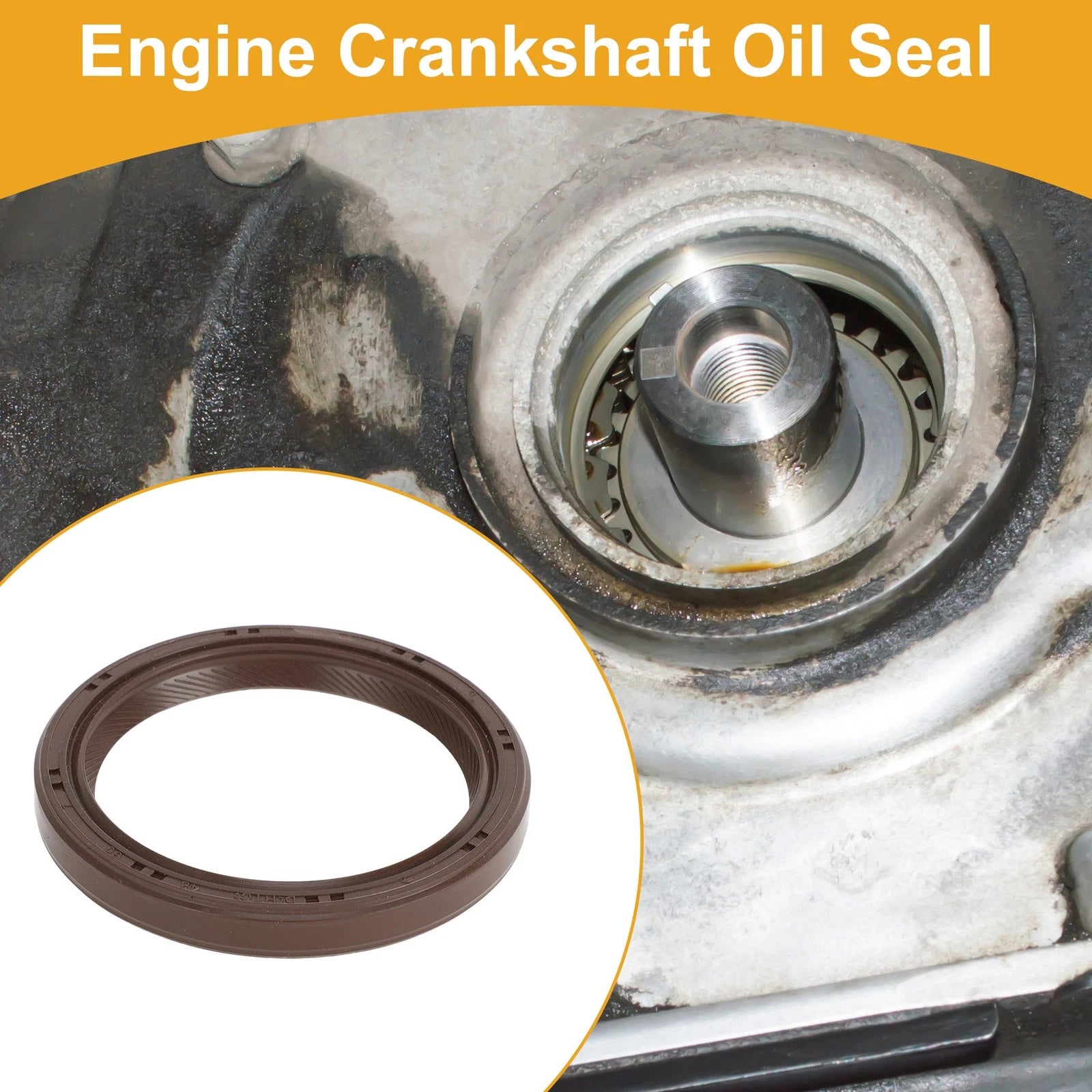 1 Pc Front Crankshaft Oil Seal for Nissan 350Z (2003–2008) No. 13510-31U10