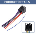 Set of 2 Car Stereo CD Player Wiring Harness 70-9401 for Chrysler Crossfire (2004–2007)