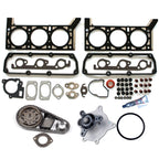 Head Gasket Set with Timing Chain Kit and Water Pump for Dodge Chrysler Town (2001–2004)