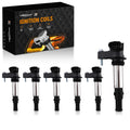 Ignition Coil Pack Set of 6 for Chevrolet Traverse Vectra GMC Acadia Saturn Outlook