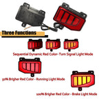 2X LED Rear Bumper Decoration Lamps for Jeep Gladiator (2019–2023)