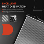 Radiator for Kia Sorento (2003–2006) V6 3.5L Automatic Aluminum
