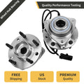 Front Wheel Bearings and Hubs for Chevy Blazer S10 GMC Jimmy (1997–2005)