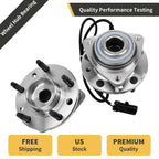 Front Wheel Bearings and Hubs for Chevy Blazer S10 GMC Jimmy (1997–2005)