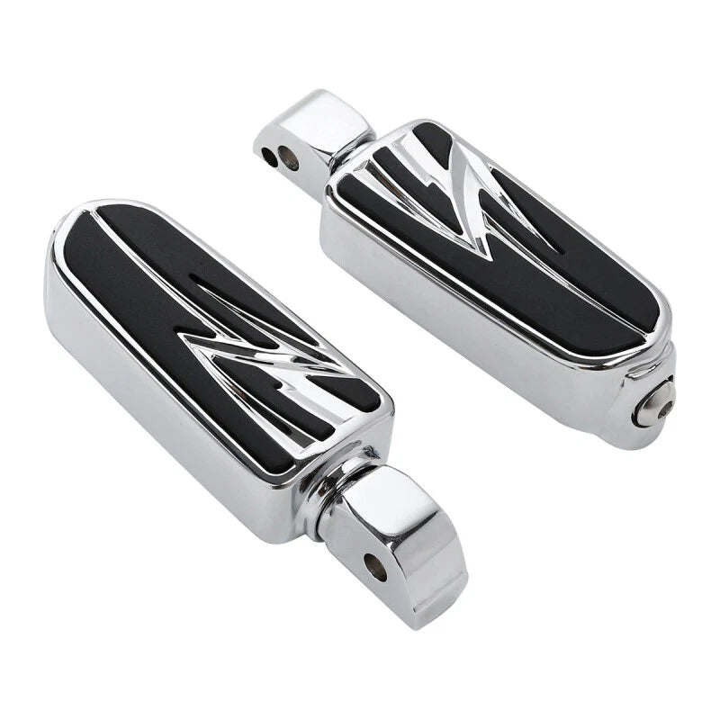 Chrome Passenger Pegs for Harley Softail Heritage Classic (2018–2025)