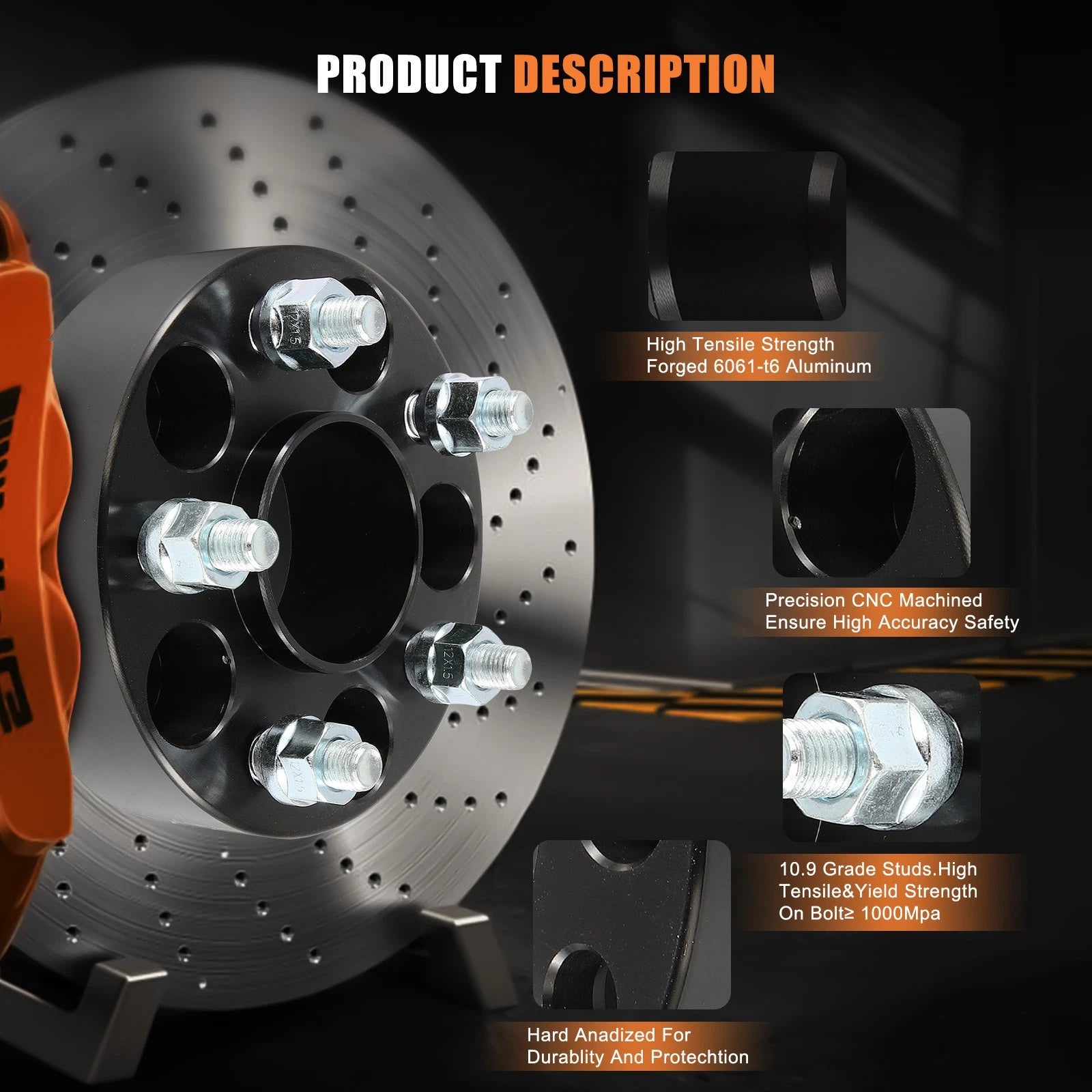 2X 1.5" Wheel Spacers 5x110 for Saturn Ion L100 L200 L300 Pontiac G6 G5 (2003–2007)