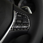 Button Frame Cover Trim Carbon Fiber for BMW F20/21/30/32/34 (2011–2020)