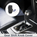 Gear Shift Knob Cover for Honda Civic 2012-2014 Black Carbon Fiber Blue