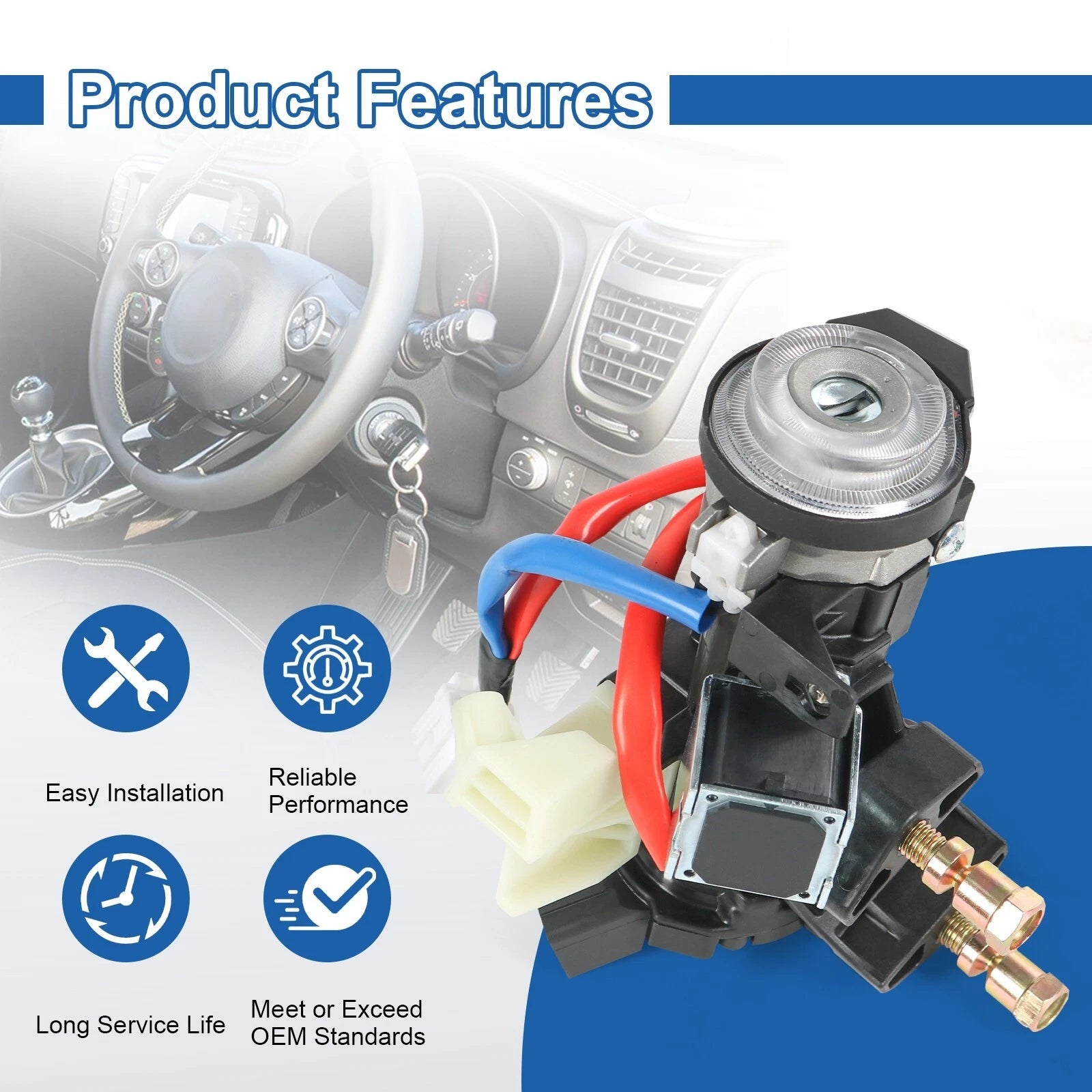 Ignition Lock Housing Assembly for Sonata (2015-2019)