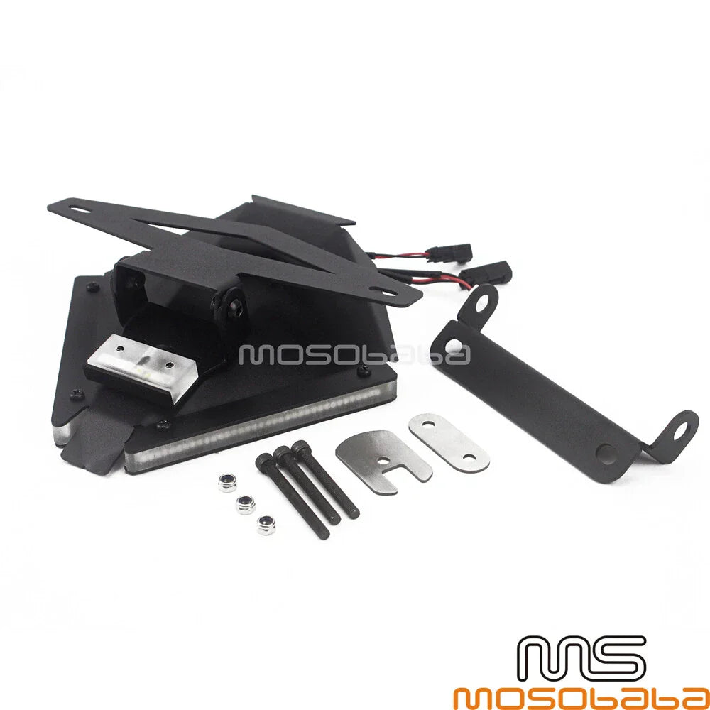 Black LED Tail Tidy Fender Eliminator Kit for Ducati Panigale (2012-2020)