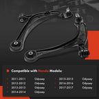 2X Front Control Arm with Ball Joint for Honda Odyssey (2011-2017)