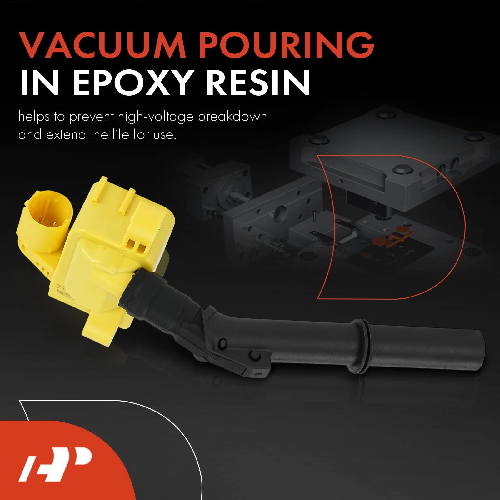 Ignition Coil for Mercedes-Benz C300 C35 E300 E550 GLK350 ML350 (2008–2015)
