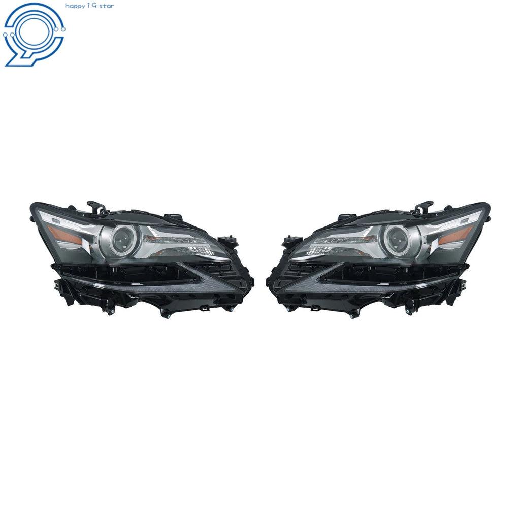Set of 2 LED Headlights Assembly for Lexus GS450h GS350 GSF (2016–2018)