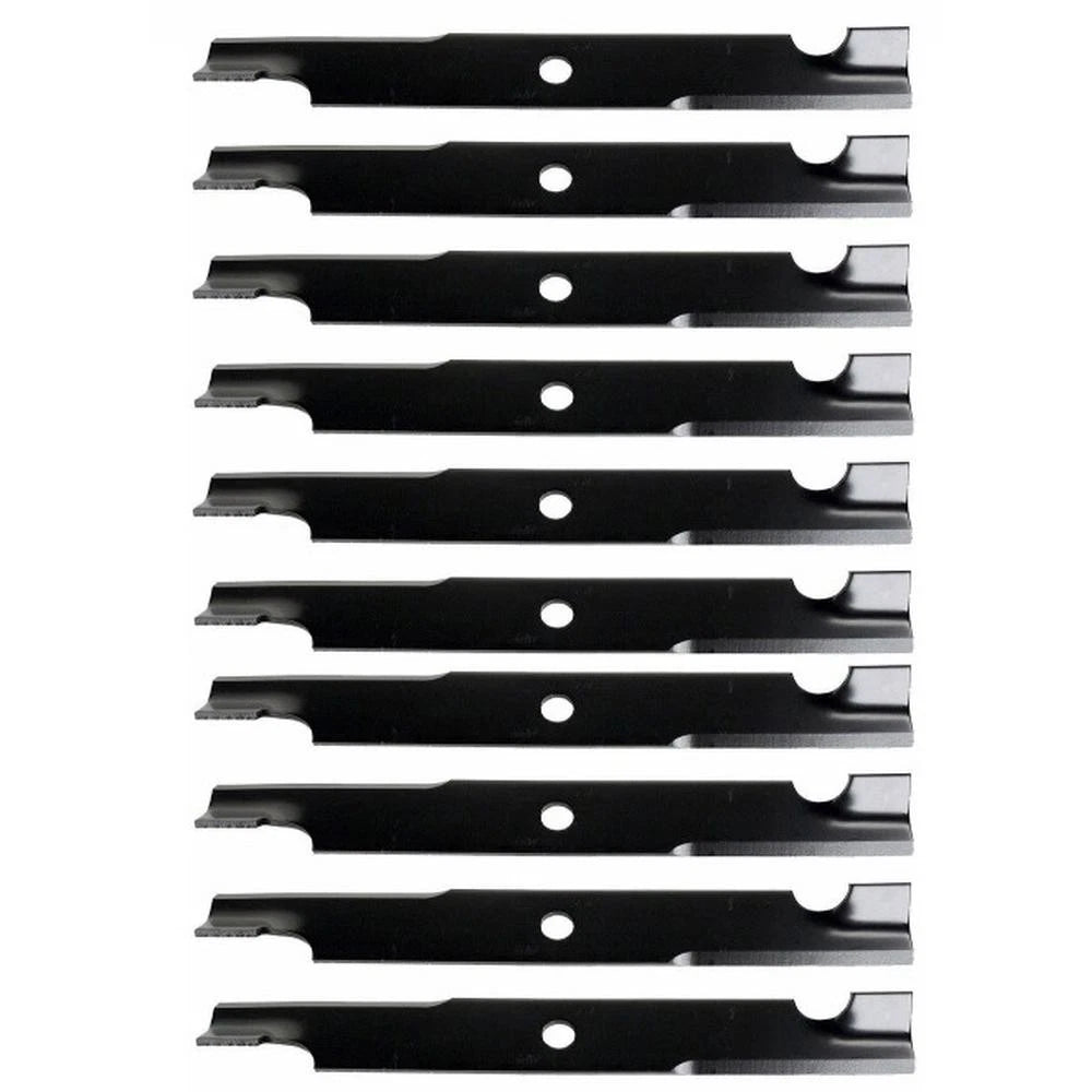 10X Notched Mower Blade 18" X 5/8" for Ferris (Replaces 1521227)