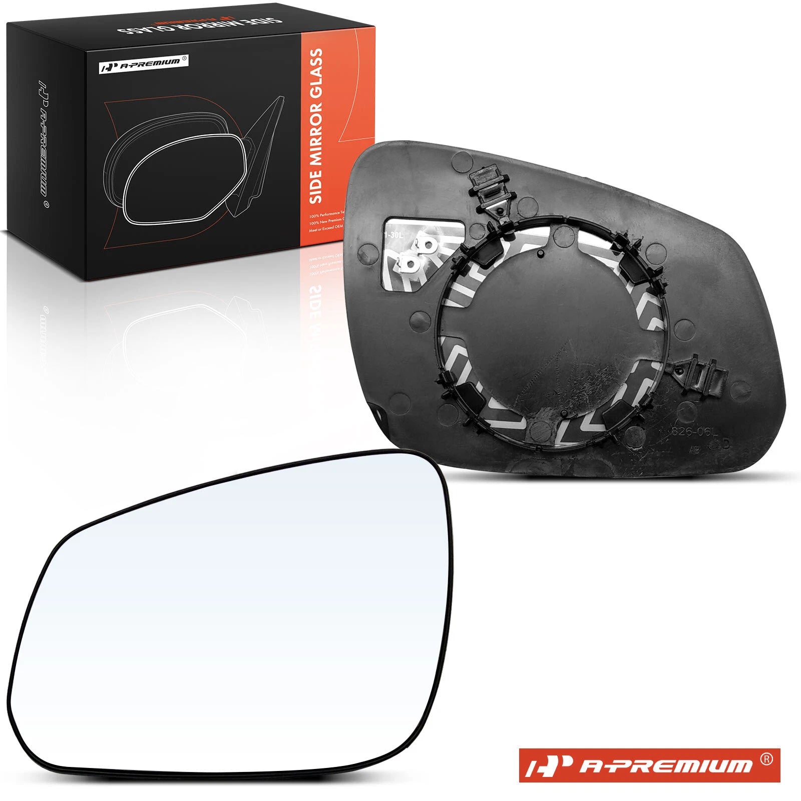Heated Driver Power Mirror Glass for Chevrolet Spark (2016–2018)