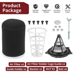 Air Filter + Cage Guide Holder for Yamaha YFZ450 YFZ450R YFZ450RSE (2009–2011)