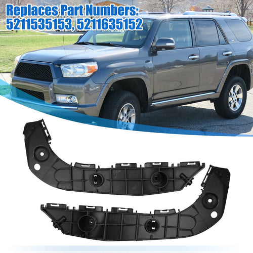 1 Pair Front Bumper Mounting Support Bracket 5211535153 for Toyota 4Runner (2010–2023)