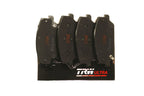Set of 4 Disc Brake Pads for Hyundai Veloster N (2019–2022)