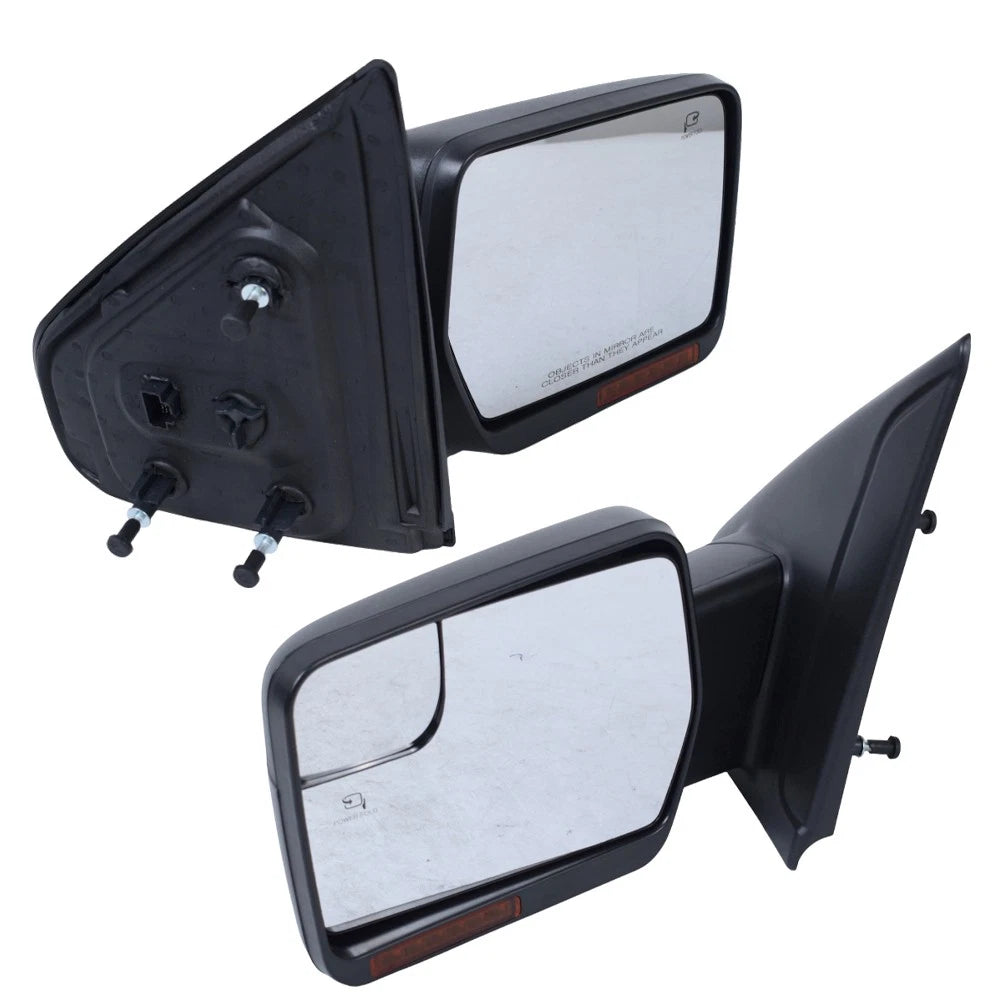 Set of 2 Power Folding Mirrors for Ford F-150 (2011–2014)