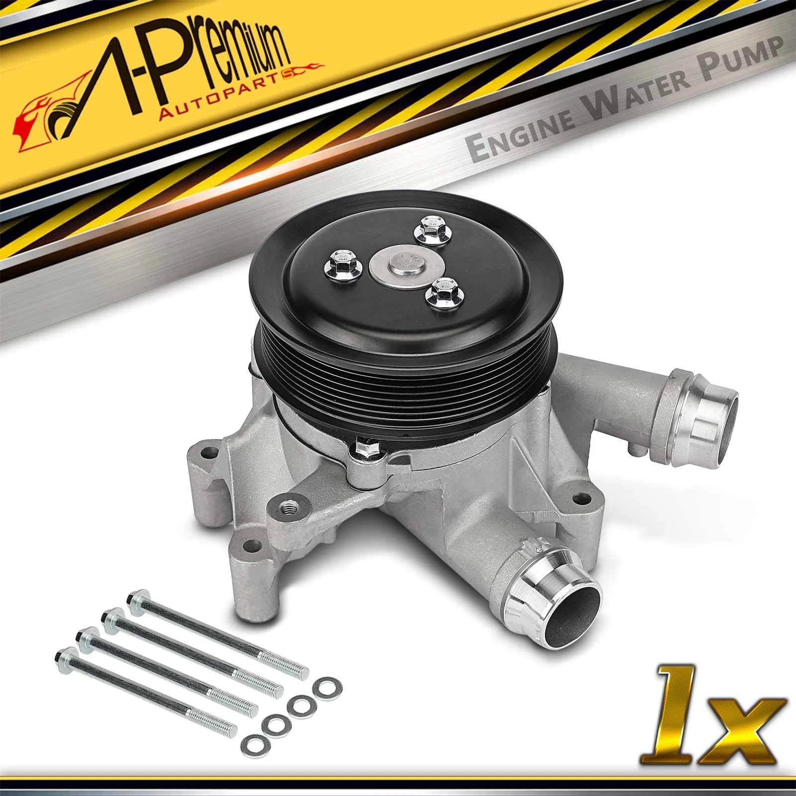 Water Pump with Housing & Pulley for Ford F-250/350/450/550 Super Duty (2003–2016)